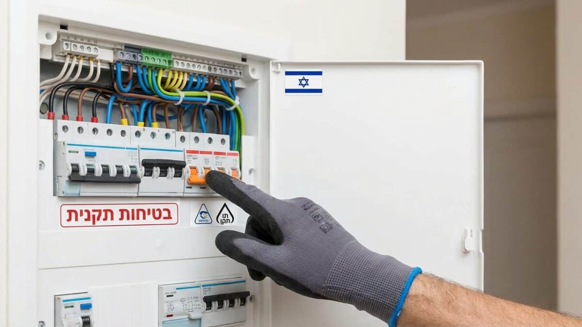 לוחות חשמל ביתיים: תקנים ובטיחות בישראל