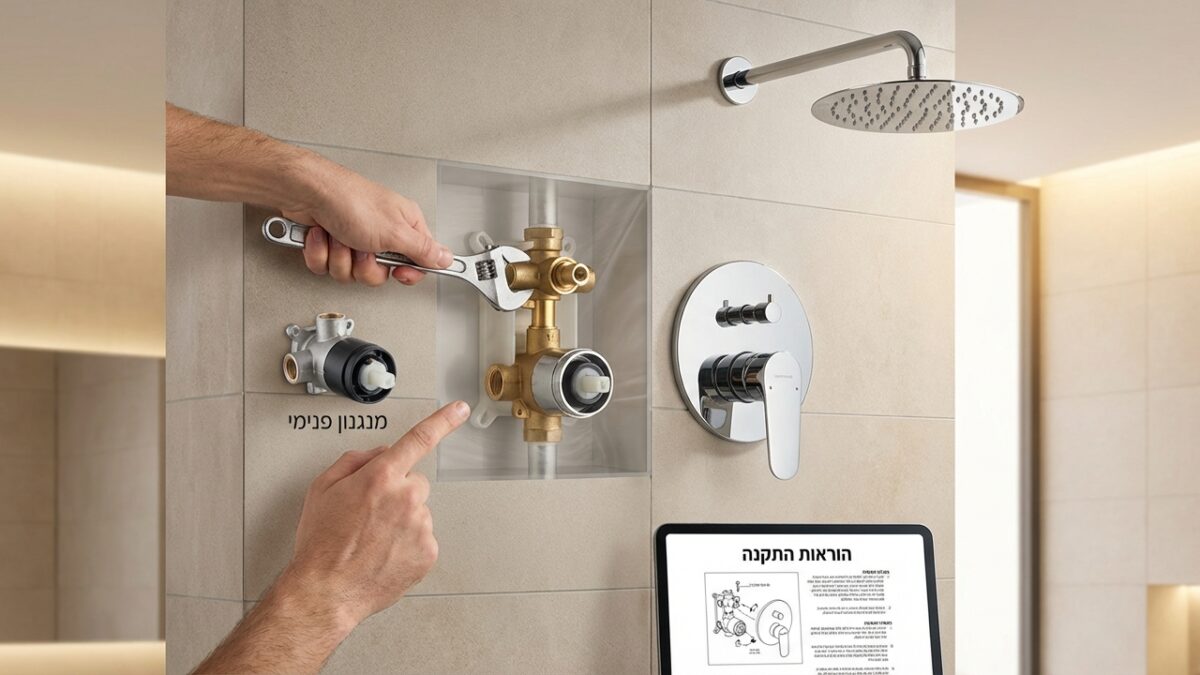 ברזים אינטרפוץ: בחירת מנגנון והתקנה נכונה